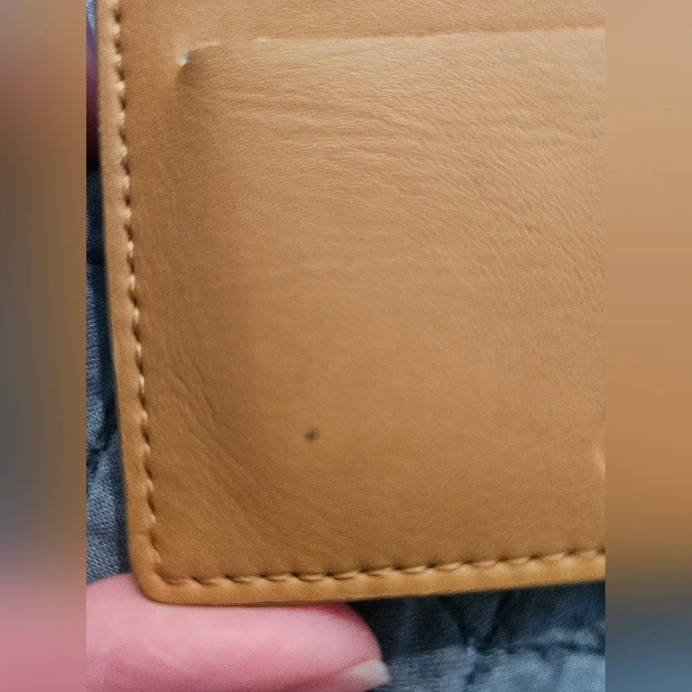 Nike Icon Air Force 1 Card Wallet In Tan/Brown